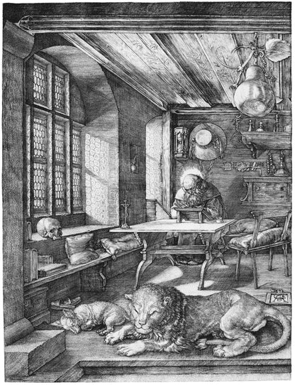 SAINT JEROME IN HIS STUDY